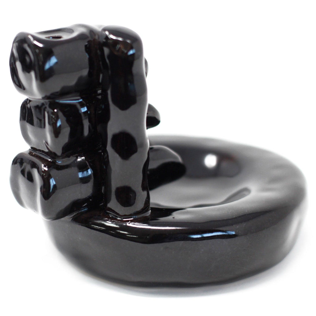 Back Flow Incense Burner with Bamboo Design for Stunning Effects
