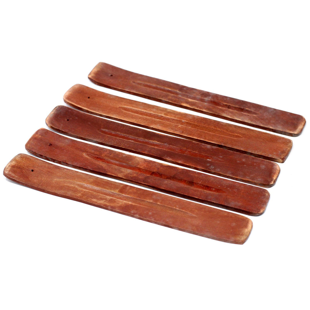 Plain Mango Wood Ashcatcher for Incense with Elegant Design