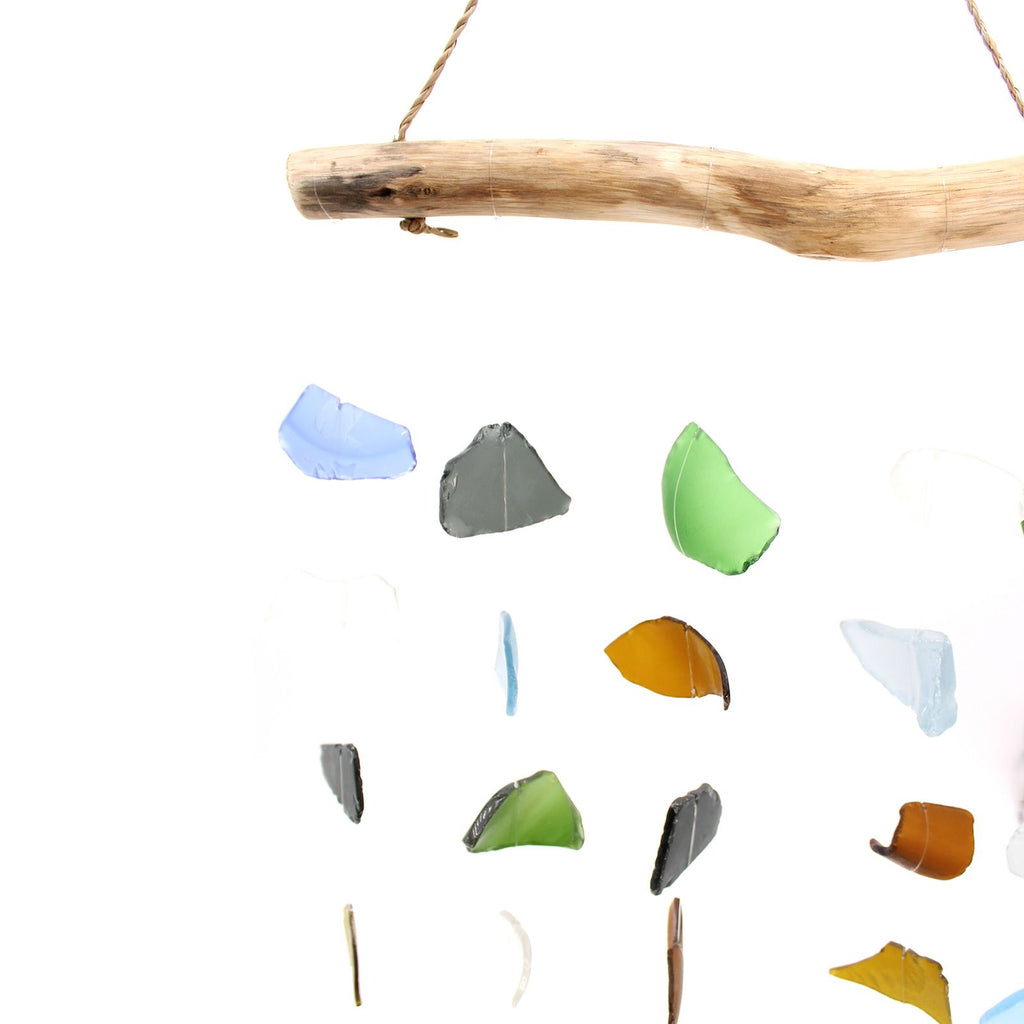 Simple Hanging Five Strings Wind Chimes in Multi Colour Design