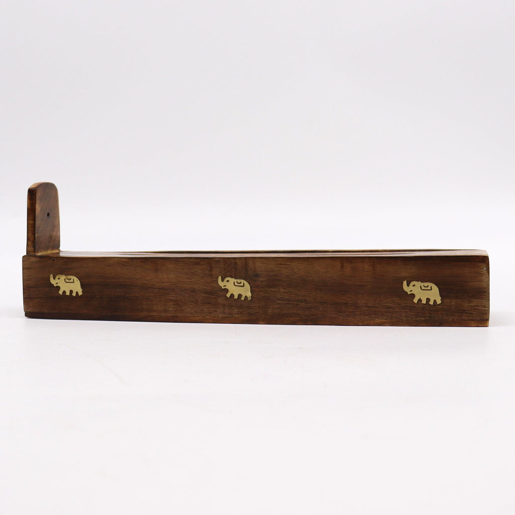 Mango Wood Incense Box with Assorted Designs for Home Decor