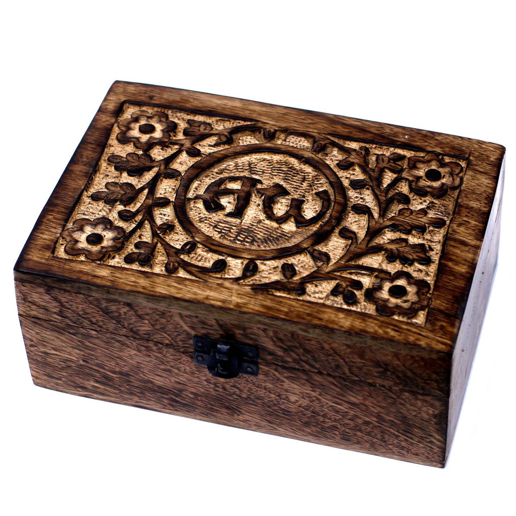 Mango Aromatherapy Box for 24 Essential Oil Bottles and Gifts