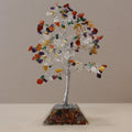 Gemstone Tree with Orgonite Base Featuring 160 Unique Stones
