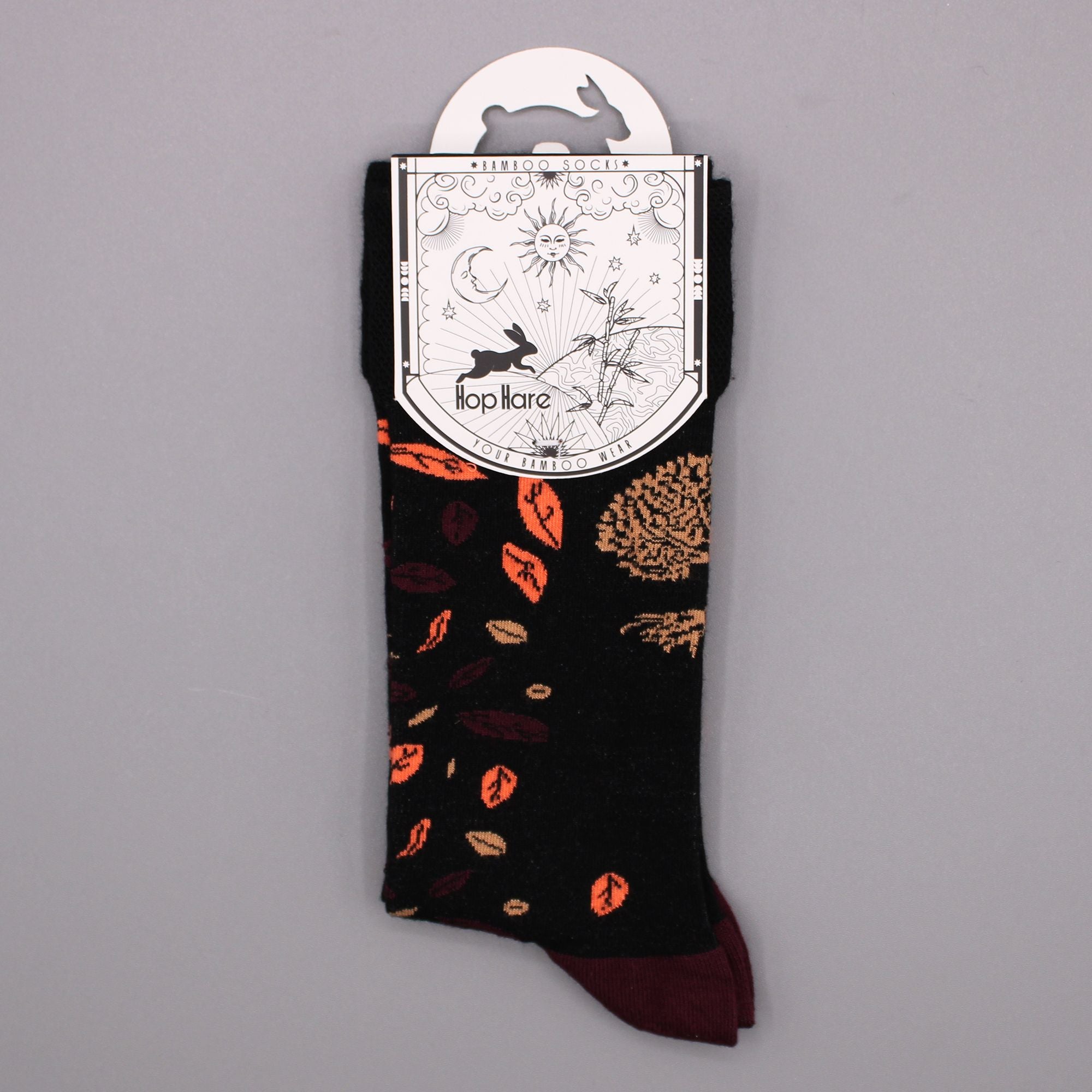 Hop Hare Bamboo Socks S/M Tree of Life Design for Ultimate Comfort