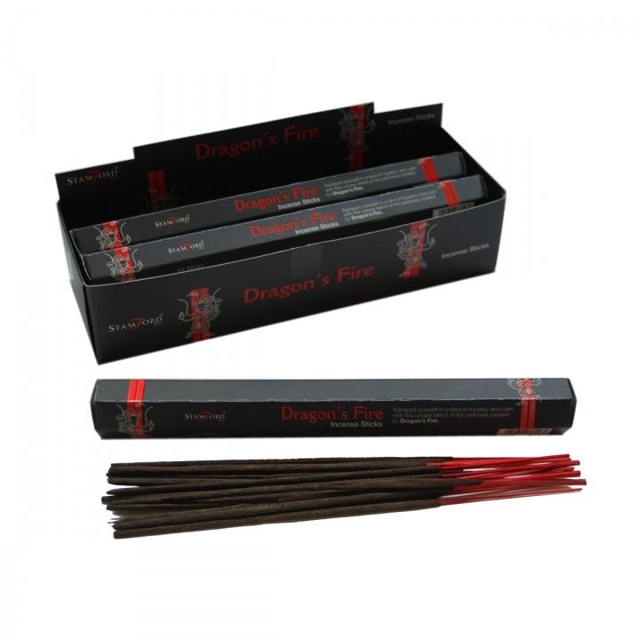 Dragon's Fire Incense Sticks for Home Fragrance and Relaxation