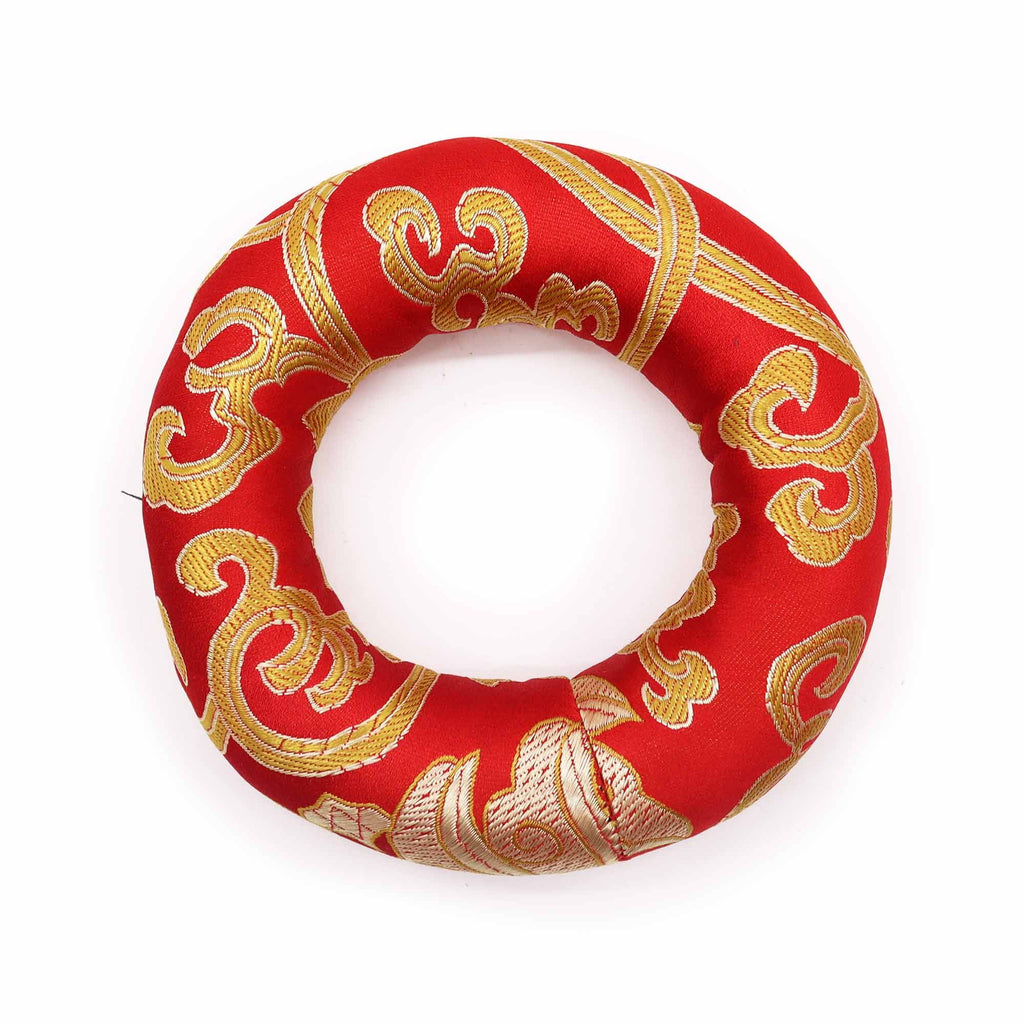 Hoop Cushion 10cm for 12 to 14cm Singing Bowl in Vibrant Red