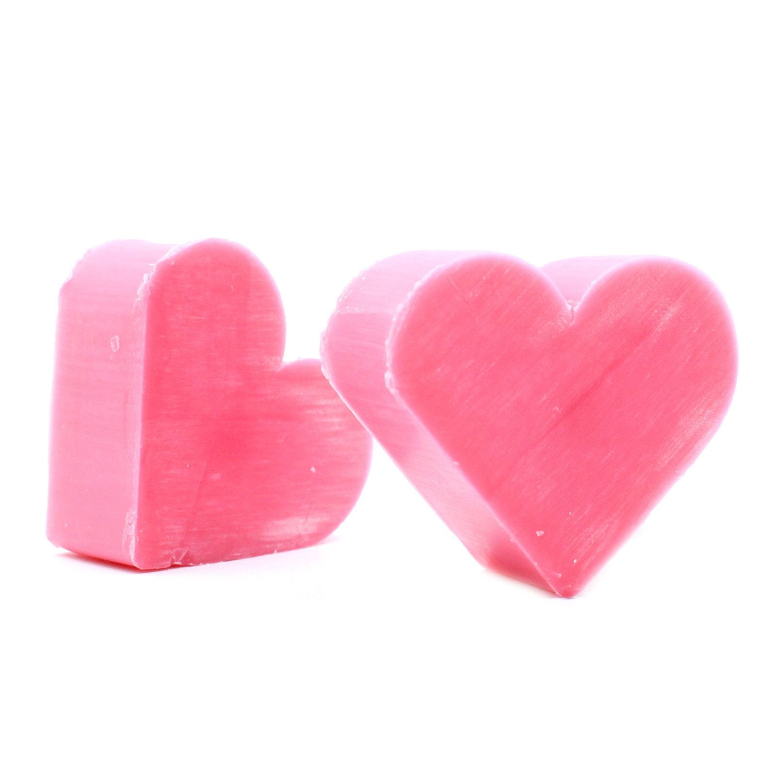 Heart Guest Soap Wild Rose Set of 10 Ideal for Your Bathroom Decor