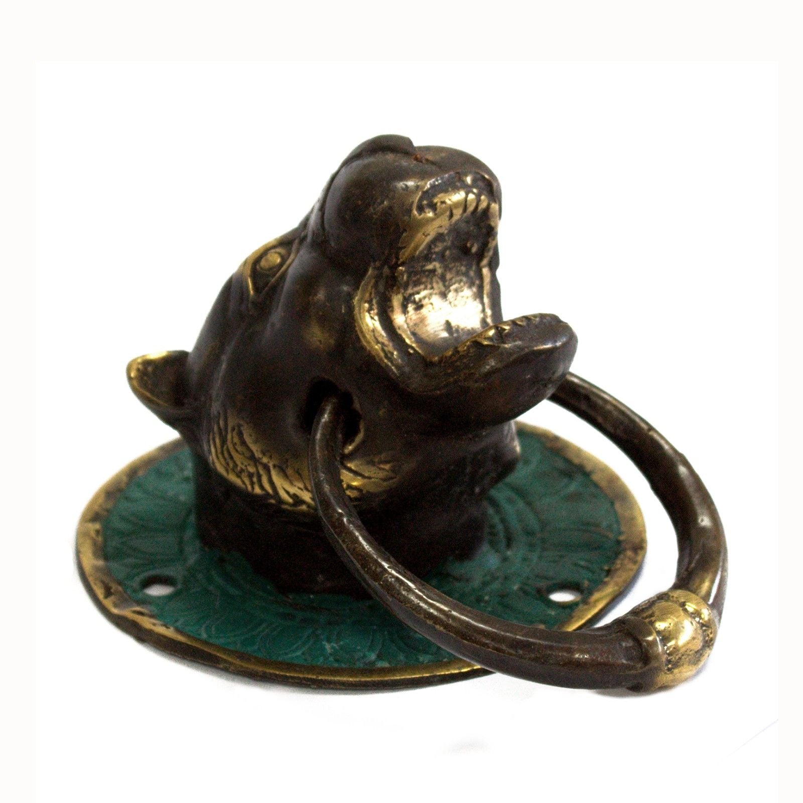 Brass Tiger Head Door Knocker for a Timeless Home Entrance Welcome