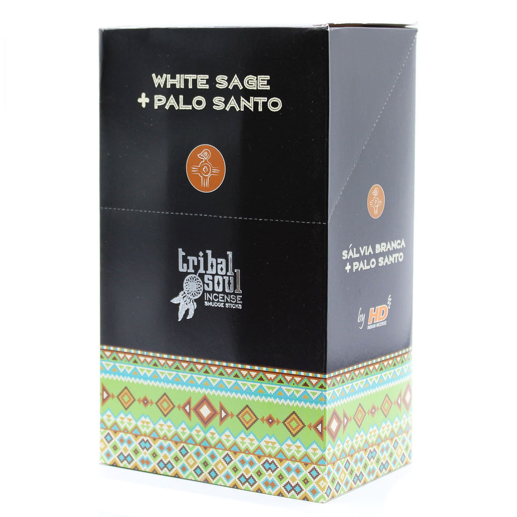 Tribal Soul Incense Sticks with White Sage and Palo Santo Blend