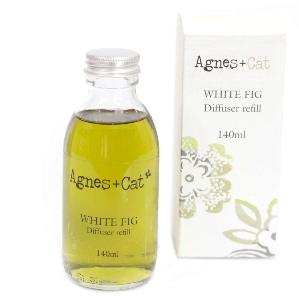 Agnes + Cat Reed Diffuser Refill White Fig 150ml for Your Home