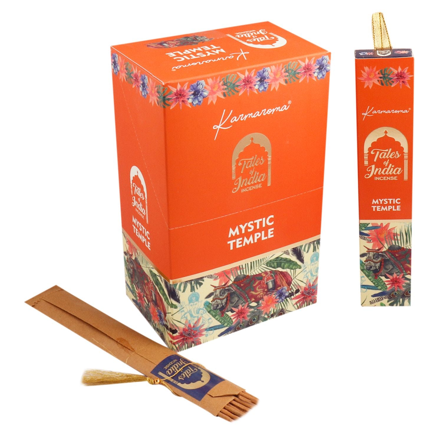 Tales of India Incense Mystic Temple Fragrance for Relaxation