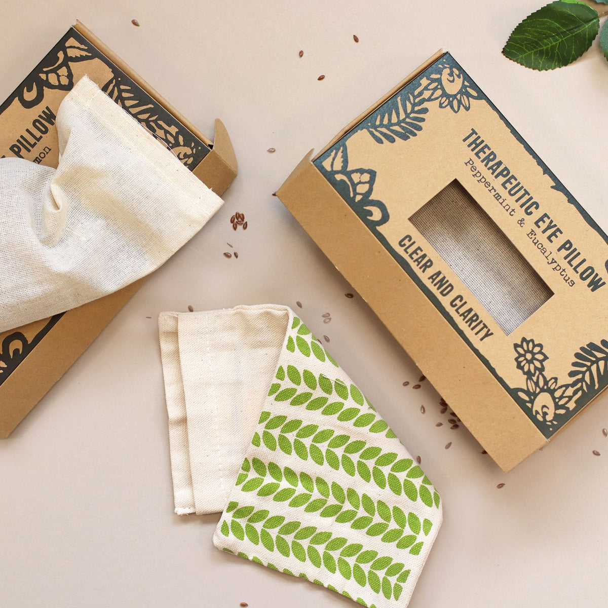 Agnes + Cat Eye Pillow - Clear & Clarity