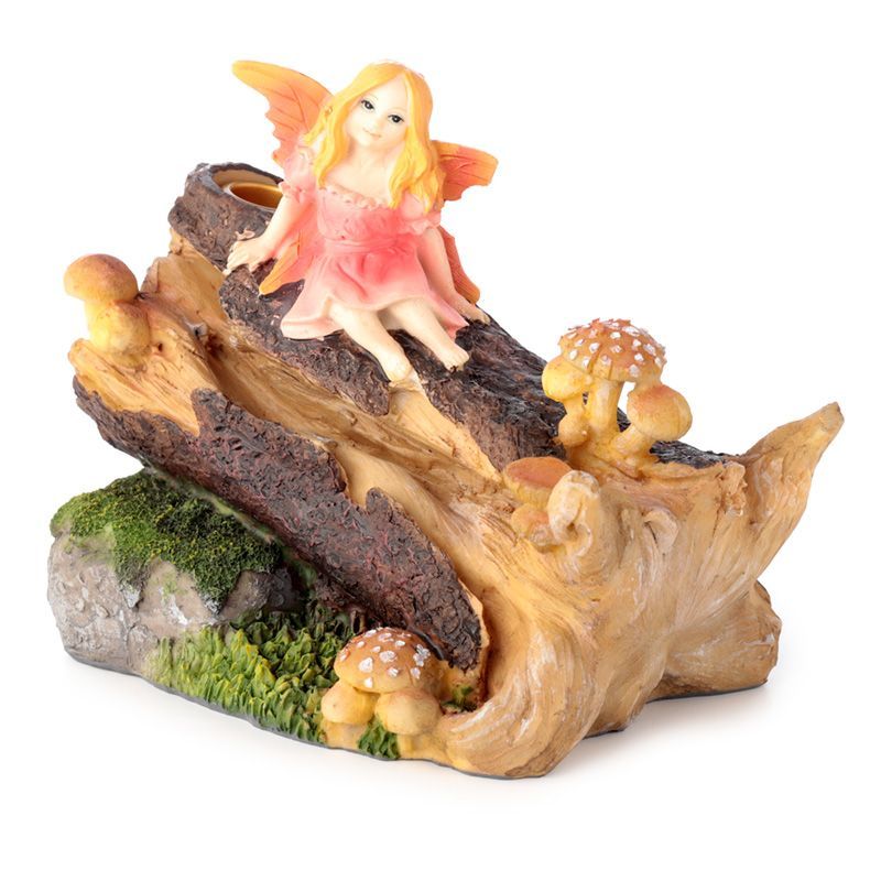 Ancient Woodland Daydream Fairy Backflow Incense Burner for Relaxation