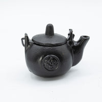 Small Cast Iron Ritual Pot with Pentagon 8x8x10cm