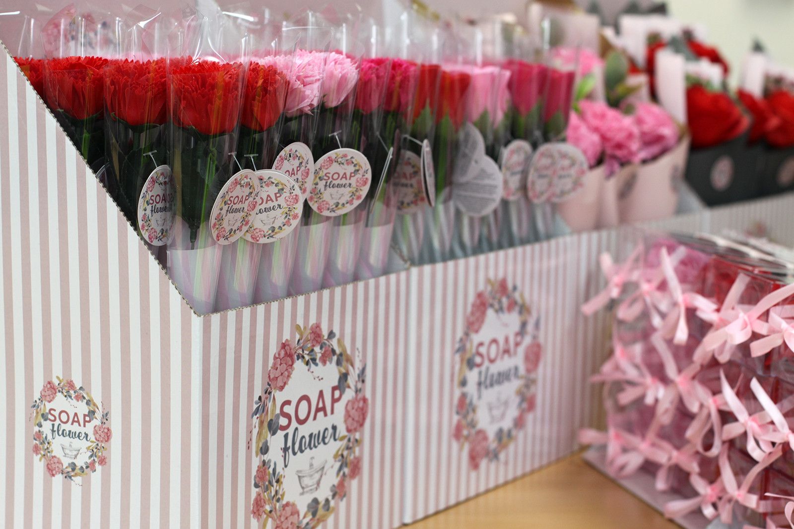 Soap Flower Carnation Bouquet for Stunning Home Decor Displays