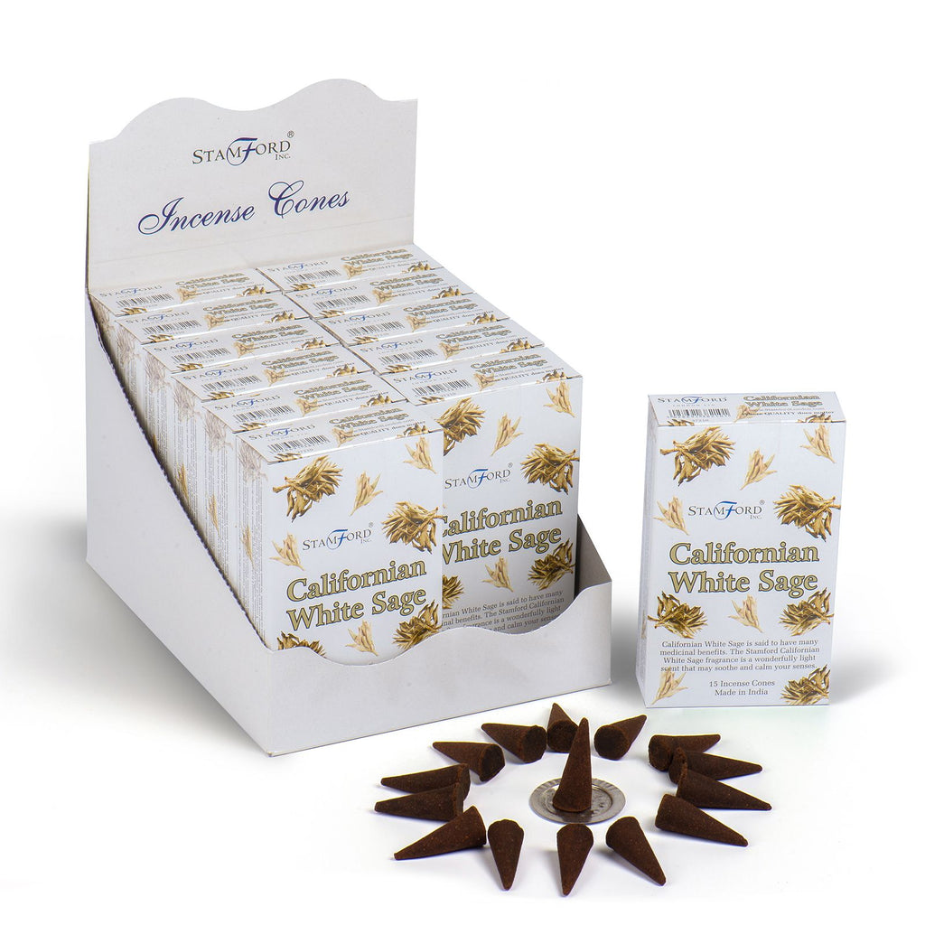 Californian White Sage Cones for Invigorating Home Fragrance