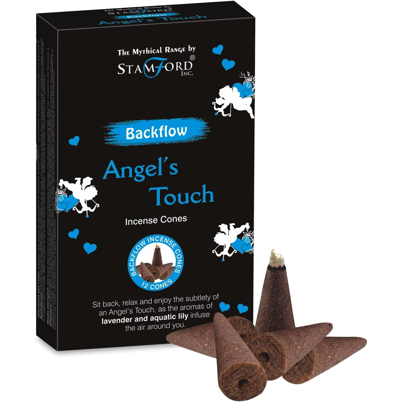 Mythical Backflow Cones Angel Touch for Enchanting Aroma Experience