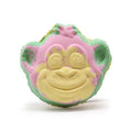 Monkey Bath Bomb 90g with Guava and Strawberry Scent for Kids