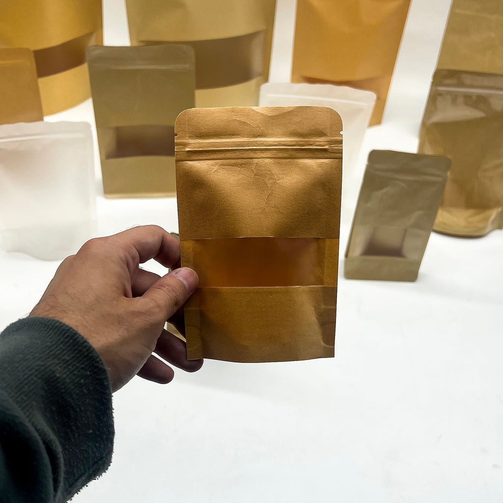 Kraft Window Bag 10x16 cm for Versatile Packaging Solutions