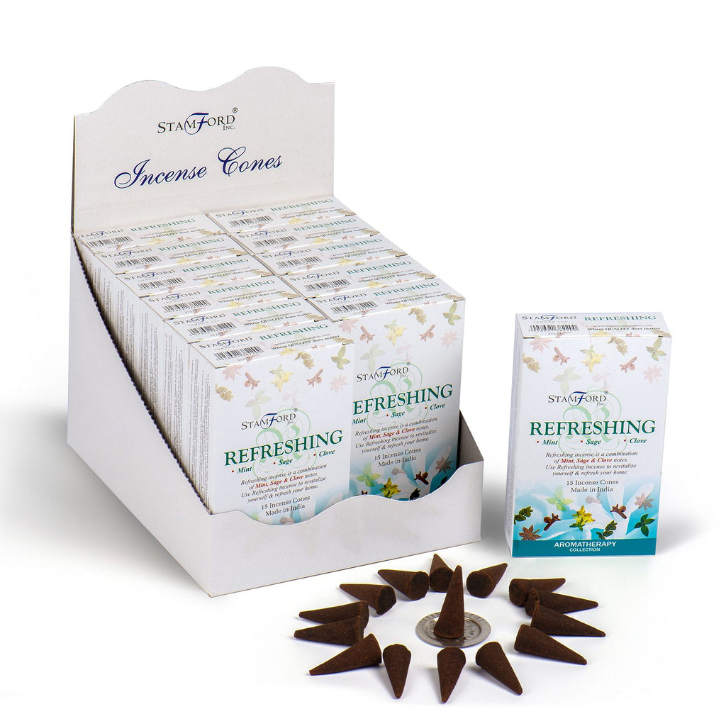 Refreshing Cones Stamford Premium Incense Cones for Home Use