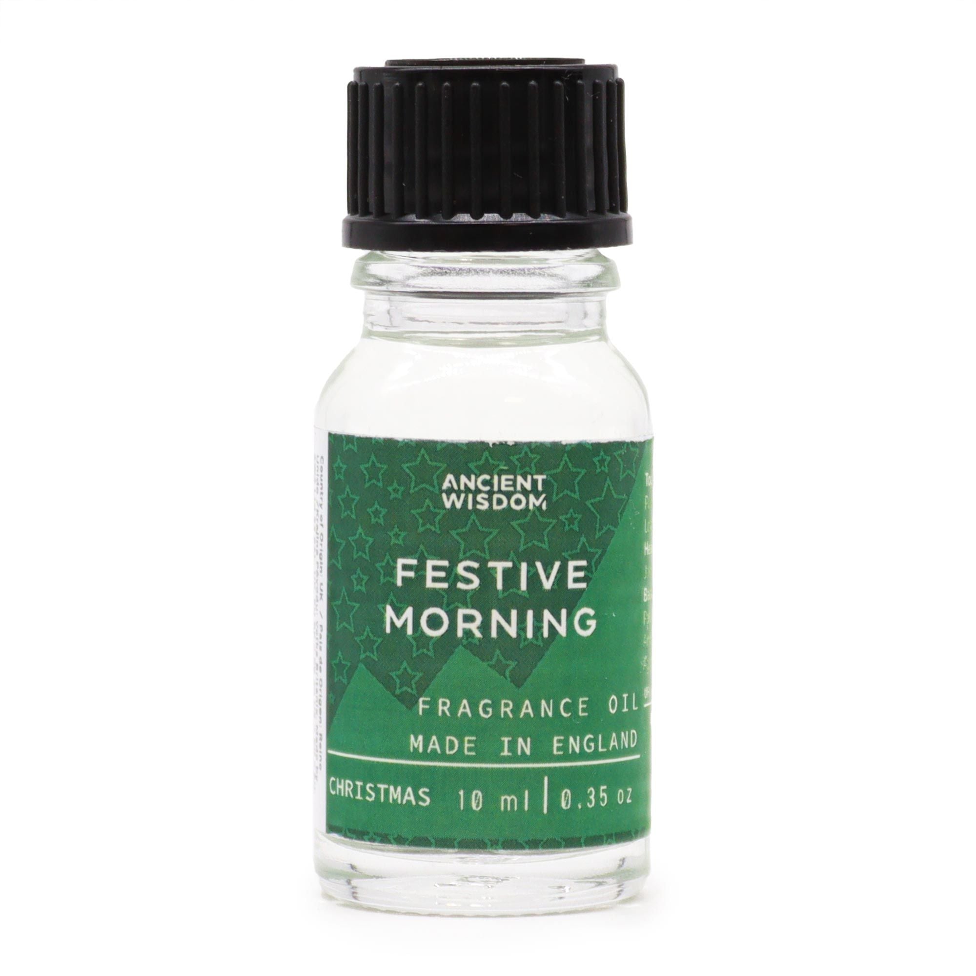 Festive Morning Fragrance Oil 10ml for Enchanting Holiday Scents