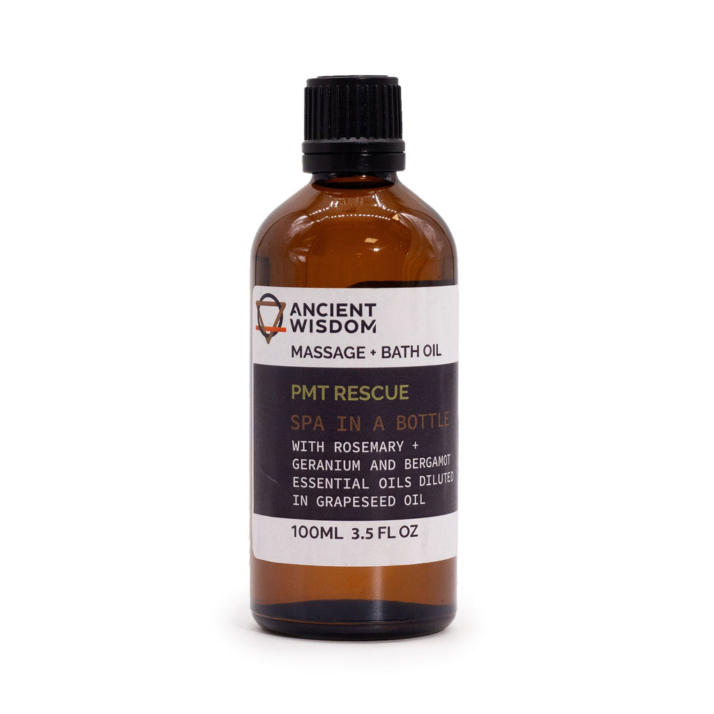 PMT Rescue Oil 100ml Massage Oil with Rosemary and Geranium