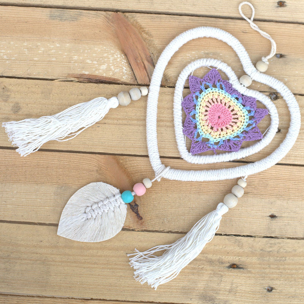 Medium Multi Heart in Heart Dream Catcher for Home Decor Design