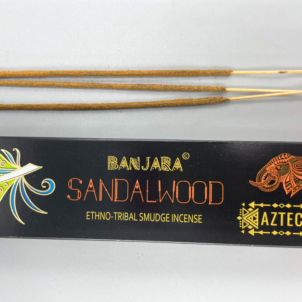 Banjara Tribal Smudge Incense Sticks with Sandalwood Aroma for Calm