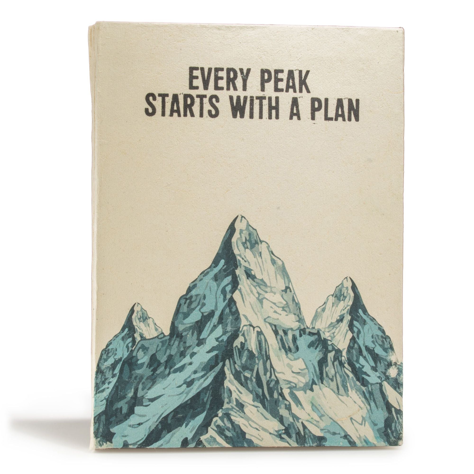 Lokta Inspiration Notebook Every Peak Large with Bookmark 21x15cm
