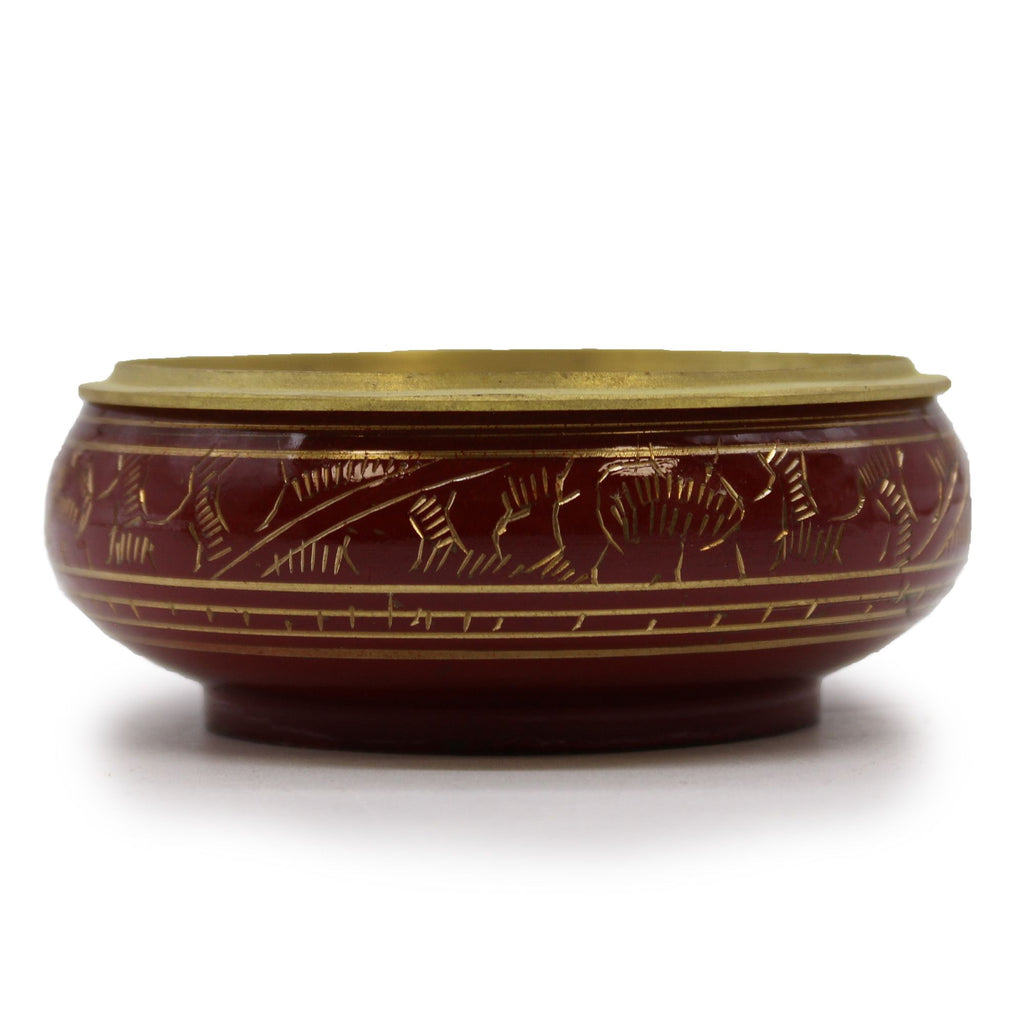 Chakra Charcoal Incense Jar Root for Rituals and Purification