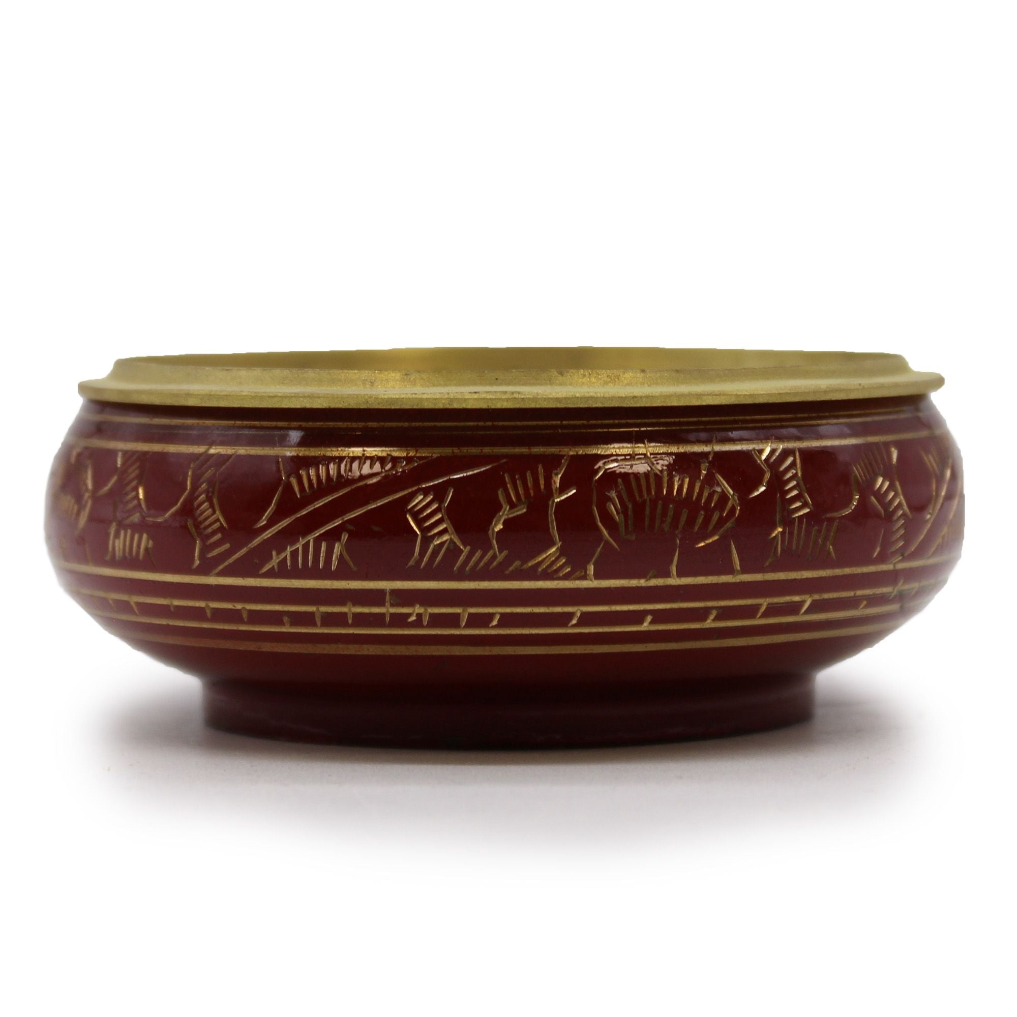 Chakra Charcoal Incense Jar Root for Rituals and Purification
