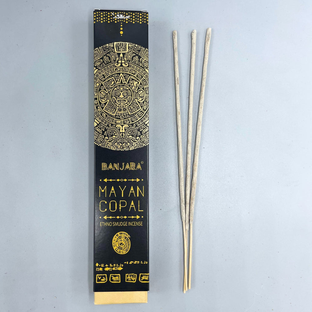 Banjara Tribal Smudge Incense Sticks with Enchanting Mayan Copal Aroma