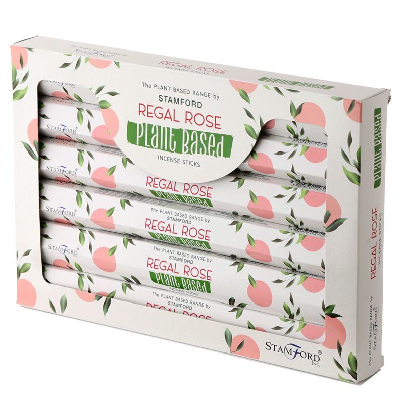 Plant Based Incense Sticks Regal Rose for Home Fragrance Use