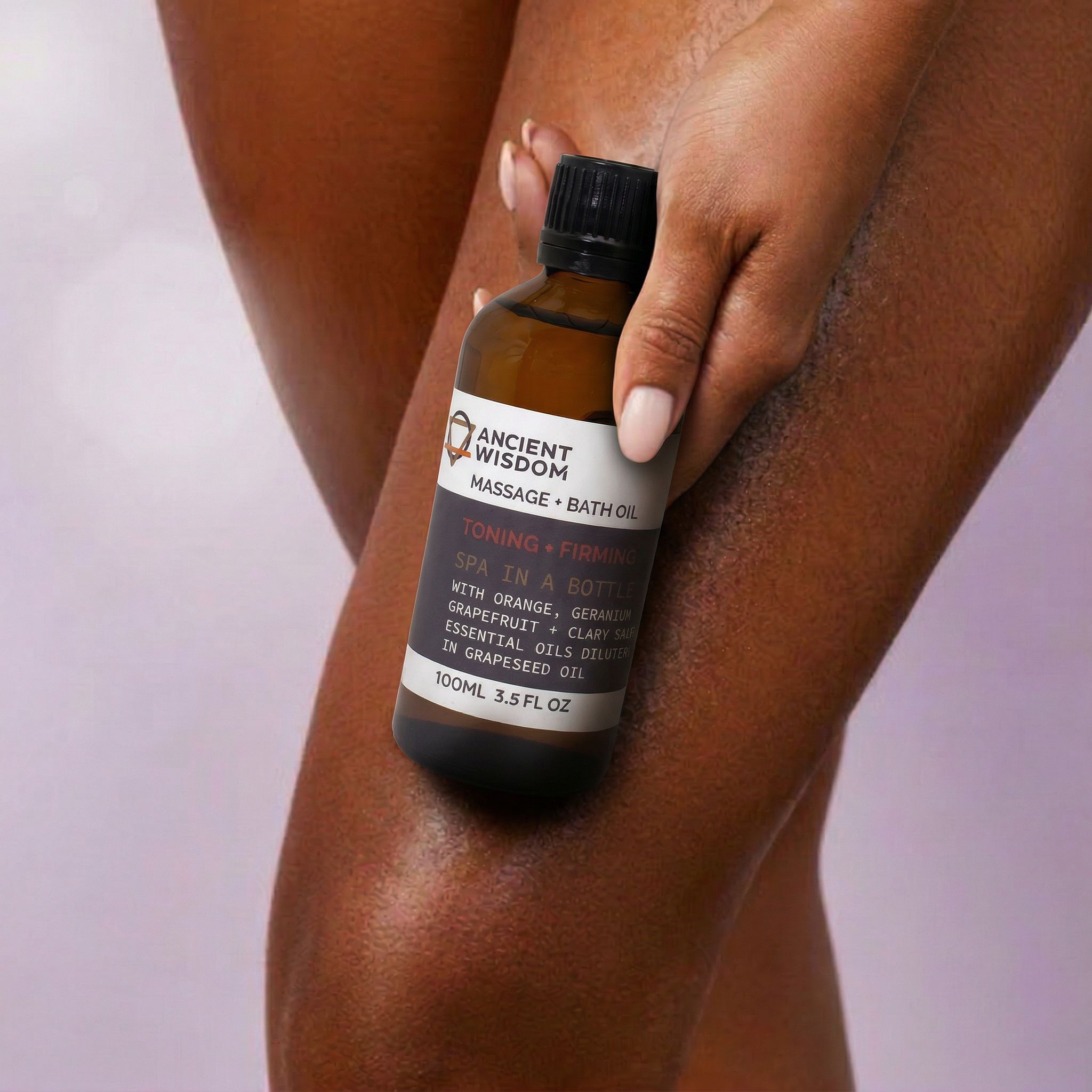 Peppermint Fresh Massage Oil 100ml for Relaxing and Refreshing Use