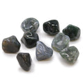 XL Tumble Stones Green Moss for Home Decor and Collecting