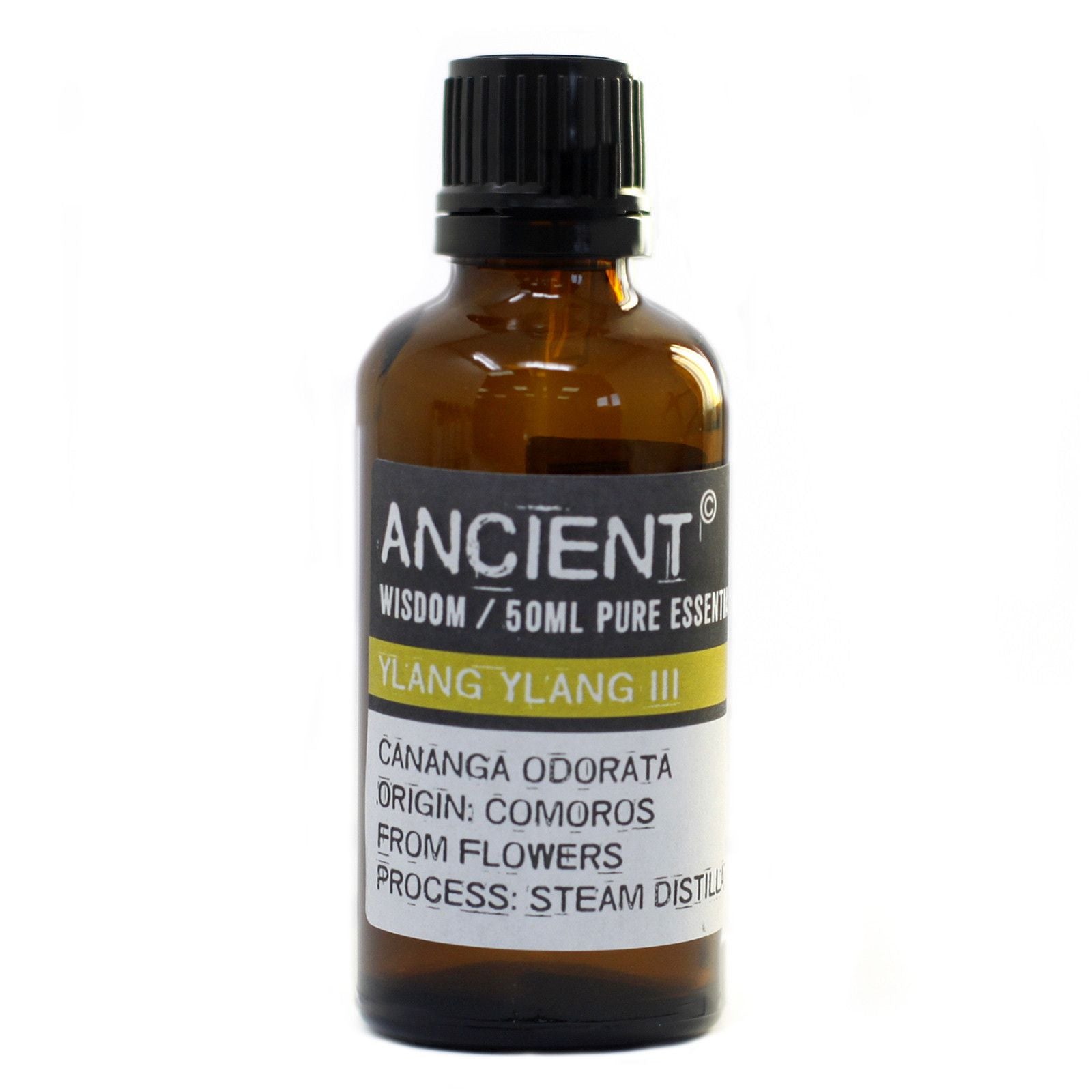 Ylang Ylang III Essential Oil 50ml for Mood Enhancement and Relaxation