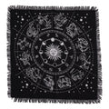 Esoteric Fringed Altar Cloth Horoscope for Your Spiritual Spaces