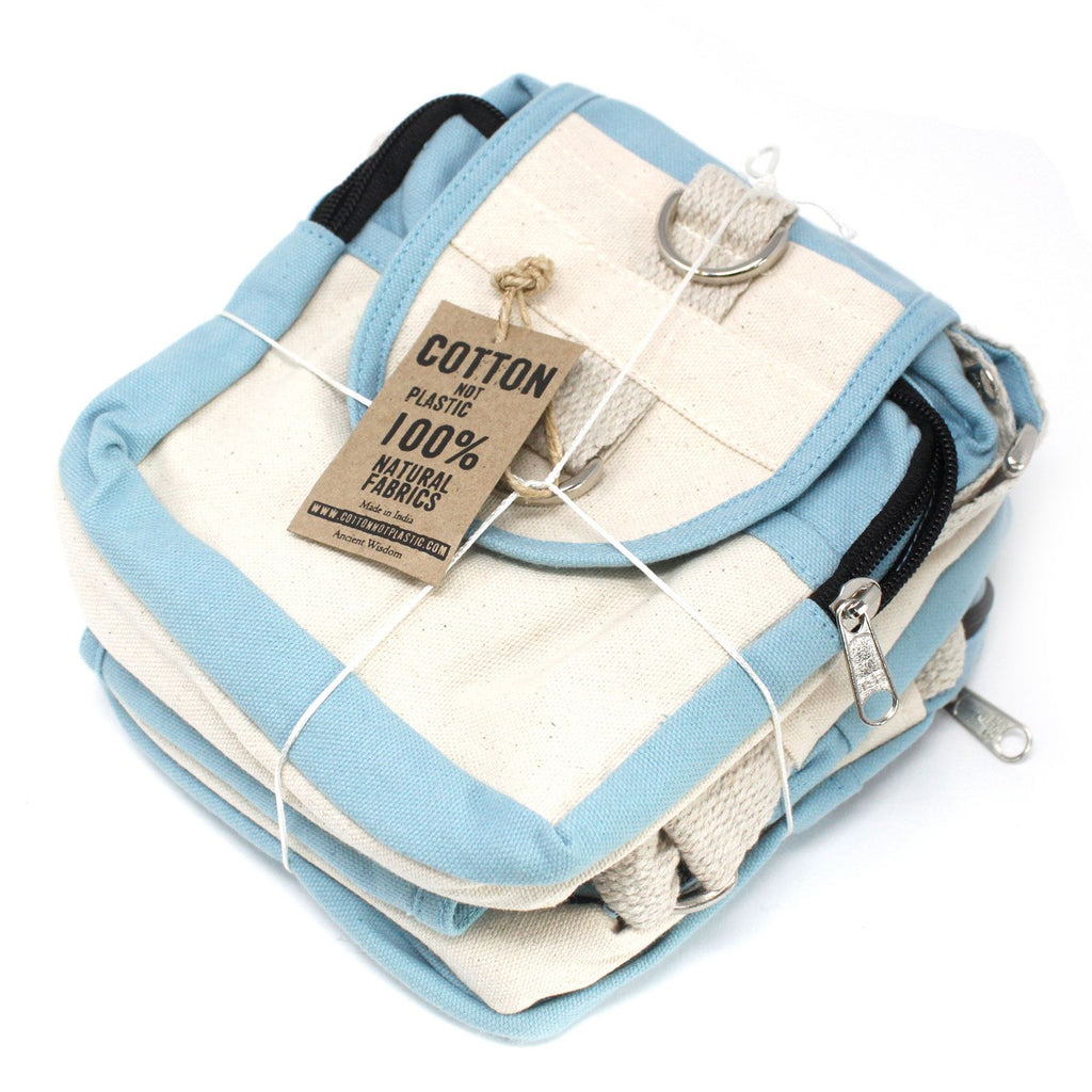 Teal Natural Travel Bag Lightweight Stylish Design for Journeys