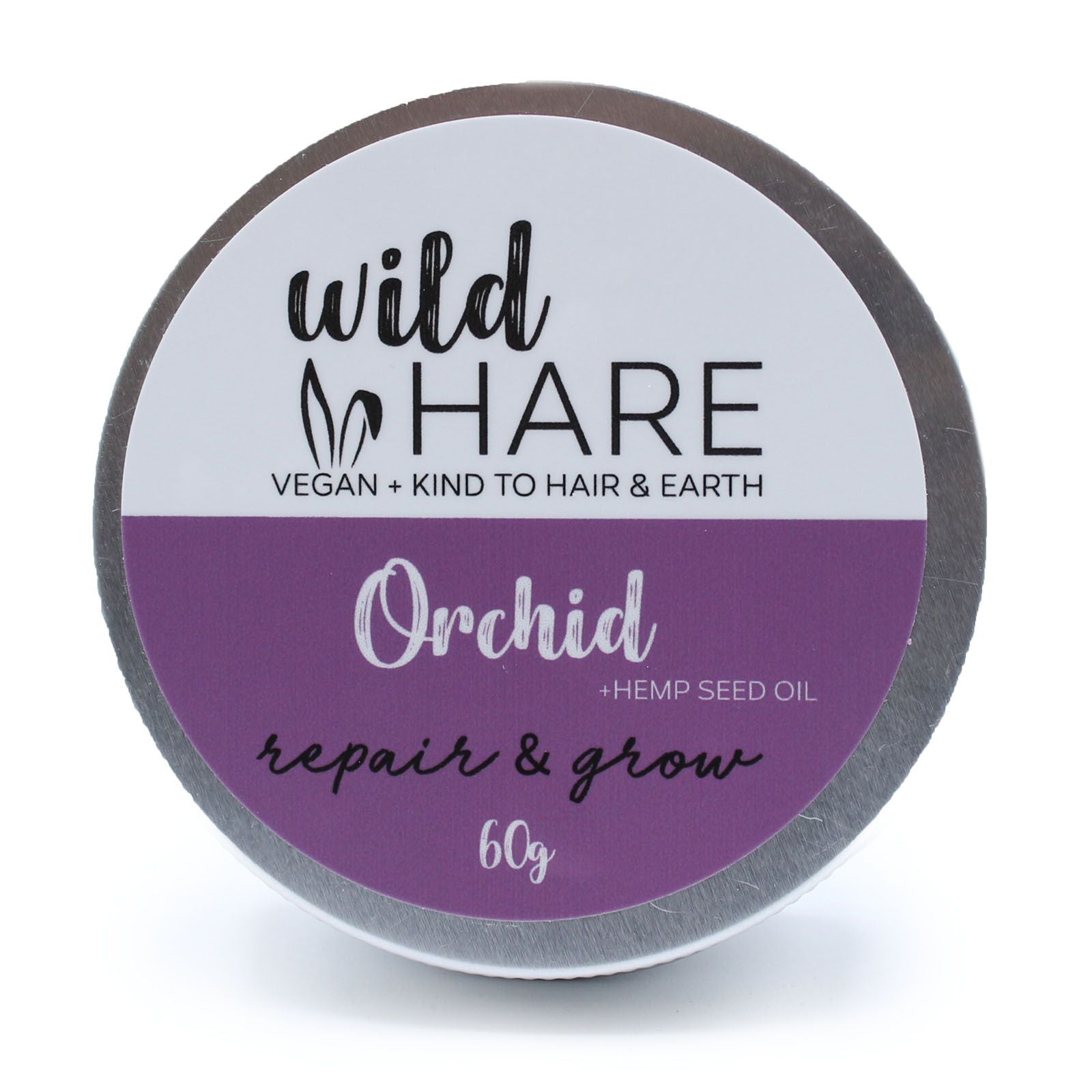 Wild Hare Orchid Solid Shampoo 60g for Eco Friendly Hair Care