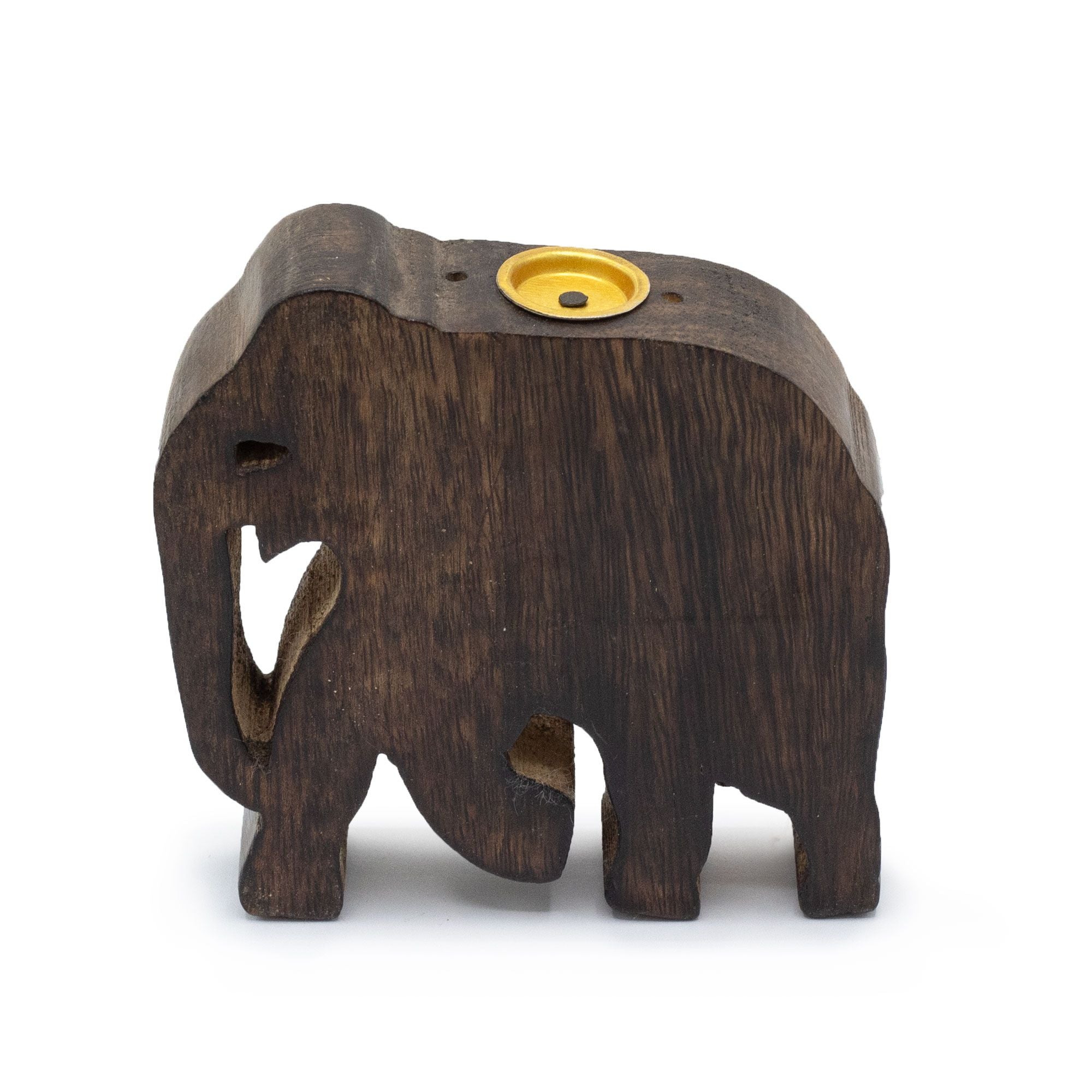 Elephant Incense Cone and Stick Holder for Home Decor Charm