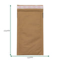 Kraft Padded Honeycomb Envelope for Secure Mailing 135x225mm