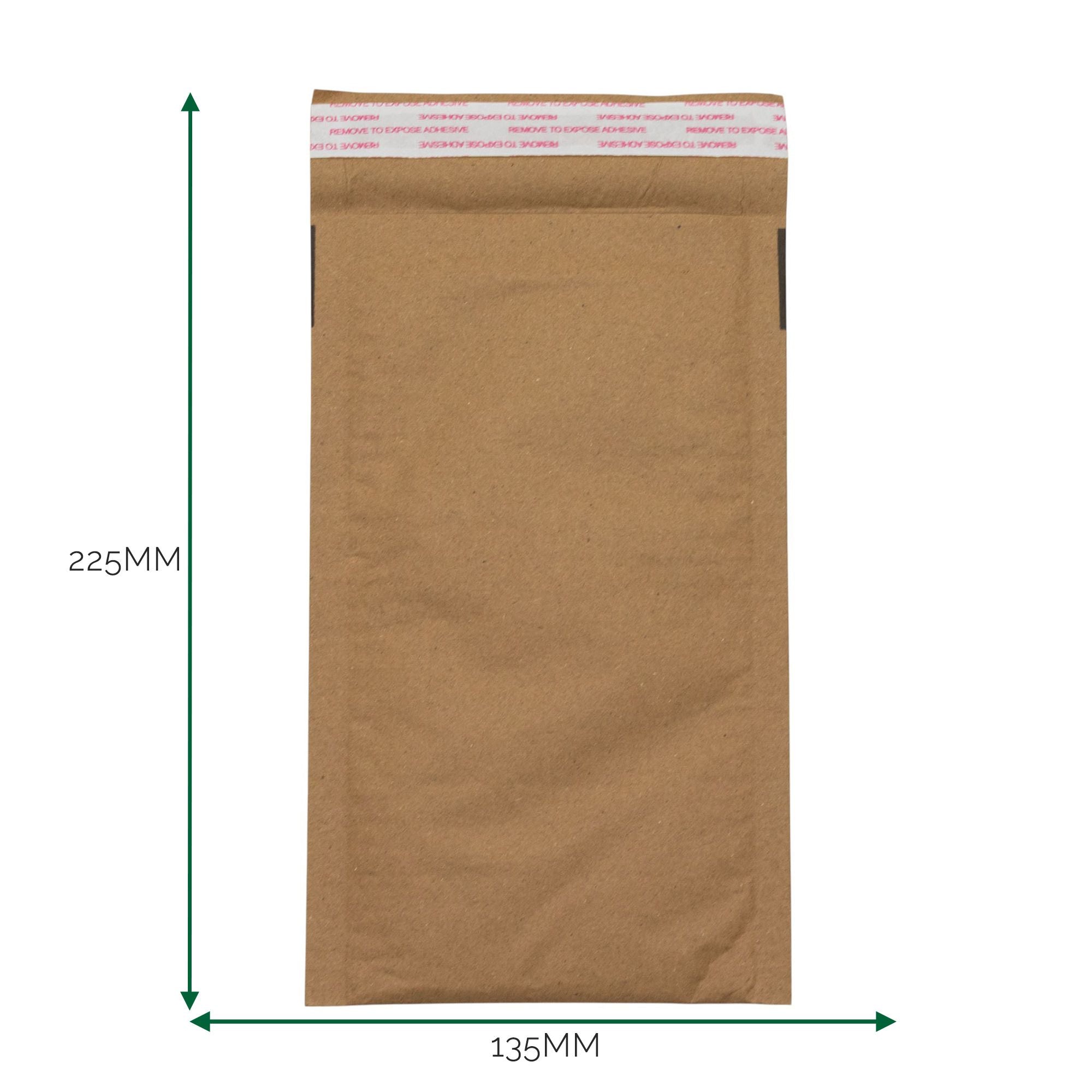 Kraft Padded Honeycomb Envelope for Secure Mailing 135x225mm