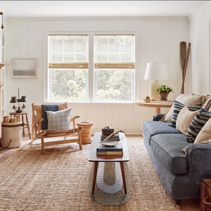 Oval Seagrass White and Tan Classic Rug for Stylish Interiors