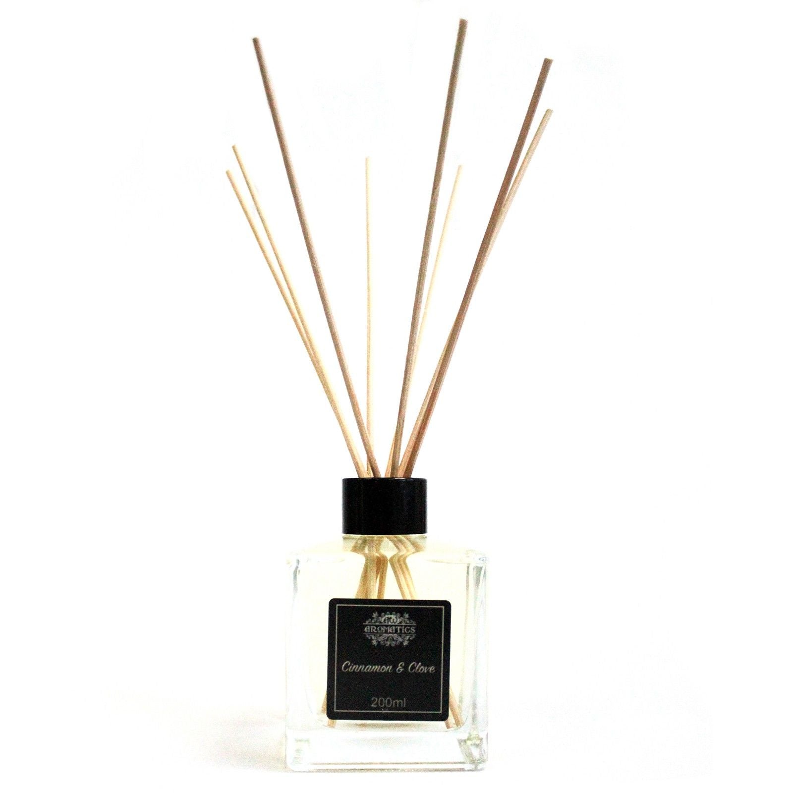 200ml Cinnamon and Clove Essential Oil Reed Diffuser for Home