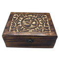 Large Wooden Keepsake Box 20x15x7.5cm for Cherished Memories