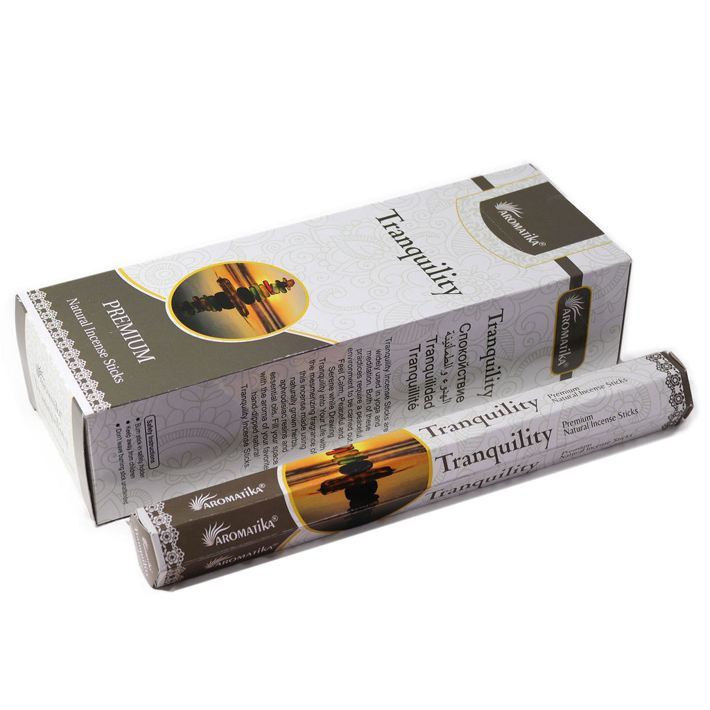 Aromatika Charcoal Free Hex Incense Sticks for Peaceful Tranquility