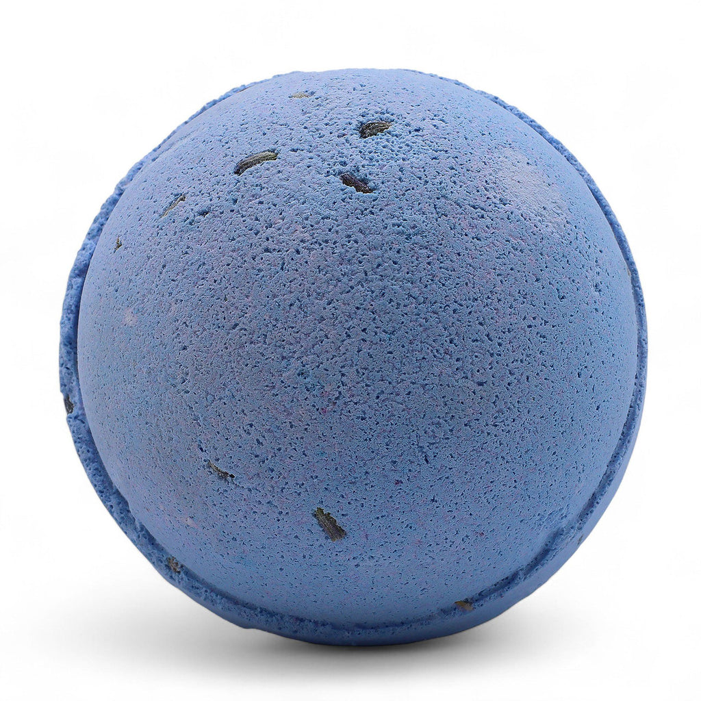 Set of 3 Lavender and Seeds Bath Bombs for Relaxing Soaks