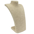 Large Cream Necklace Display Stand for Elegant Jewellery Showcase
