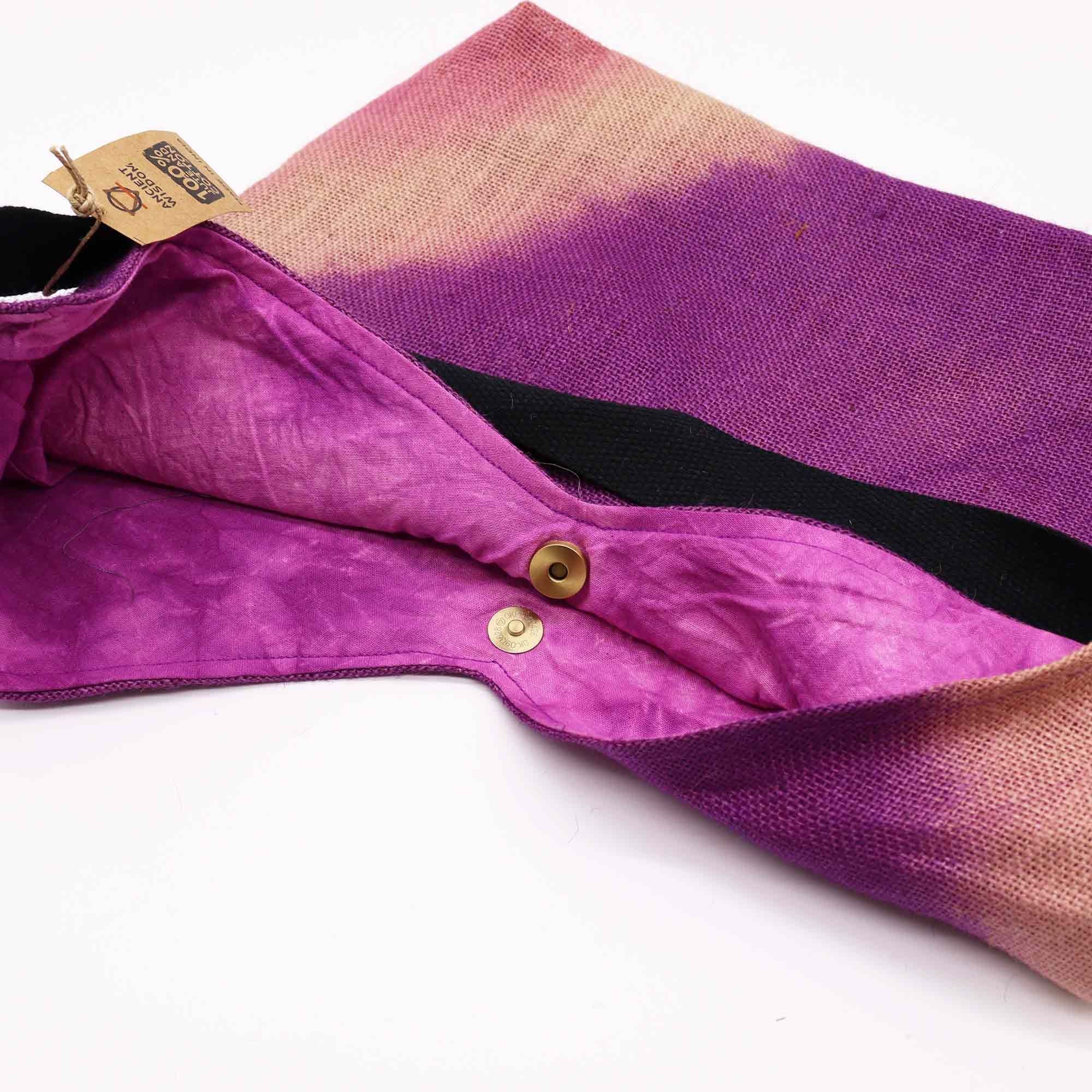 Soft Blend Shoulder Tote in Antique Fuchsia for Stylish Carrying