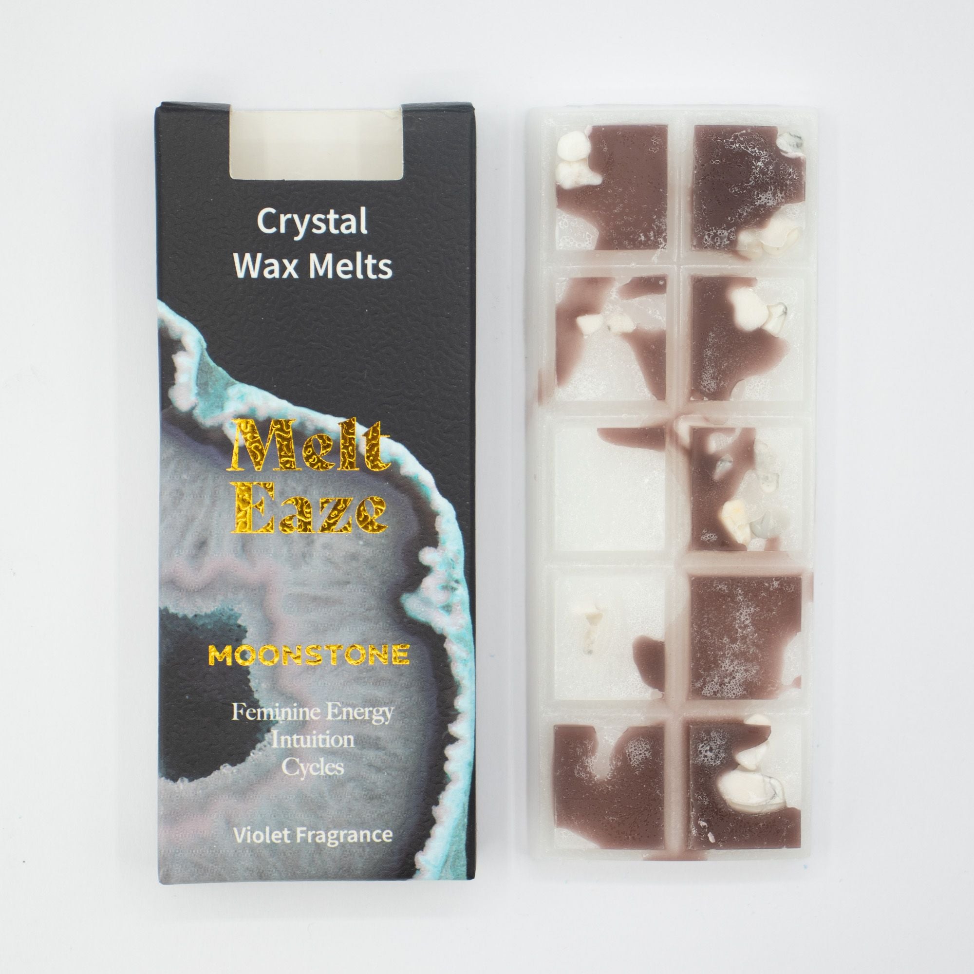 MeltEaze Wax Melts 50g Moonstone Glow with Violet Fragrance