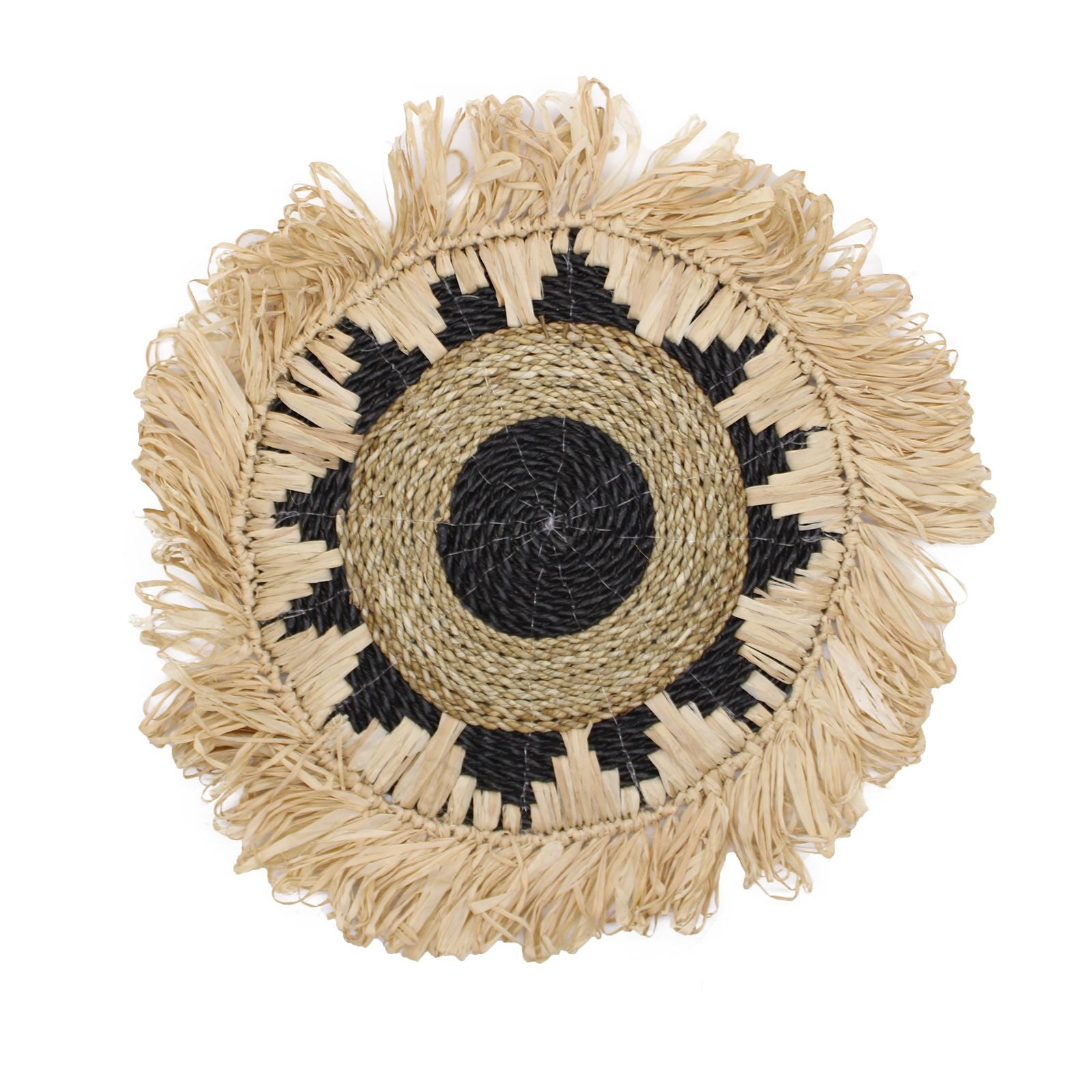 Set of Six Natural Wall Art Pieces from the Kribo Collection